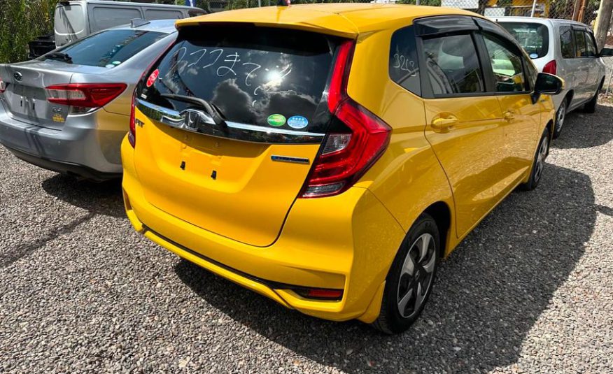 2019 Honda Fit hybrid (yellow)